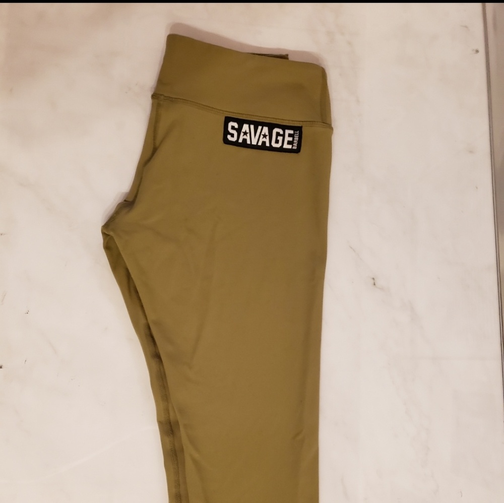 Savage Capri Leggings - Army